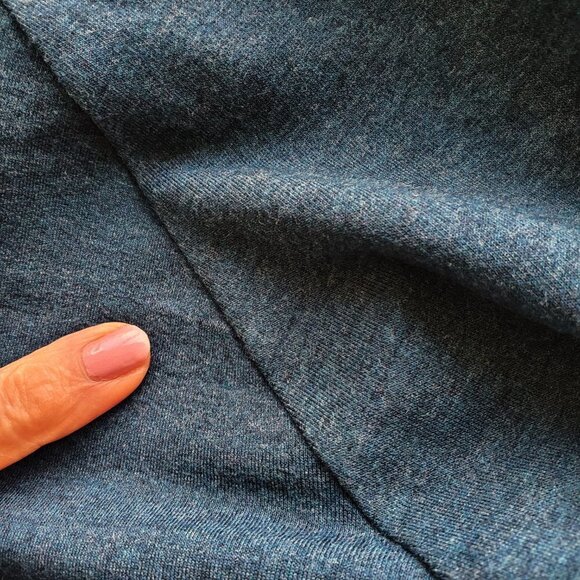 Athleta Heather Teal Long Sleeve Nirvana Wear Two Ways Wrap Cardigan Sz XXS - Picture 16 of 16